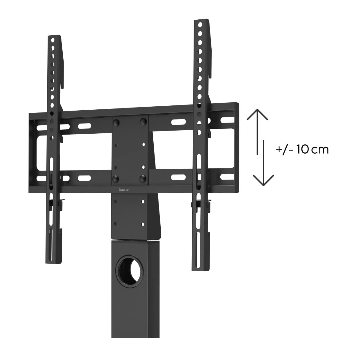Hama | Soporte de pie para TV de 37 a 55" (Soporte de Carga máxima de 30kg, VESA de 100 x 100 hasta 400 x 400, Pantallas de hasta 140cm) Negro