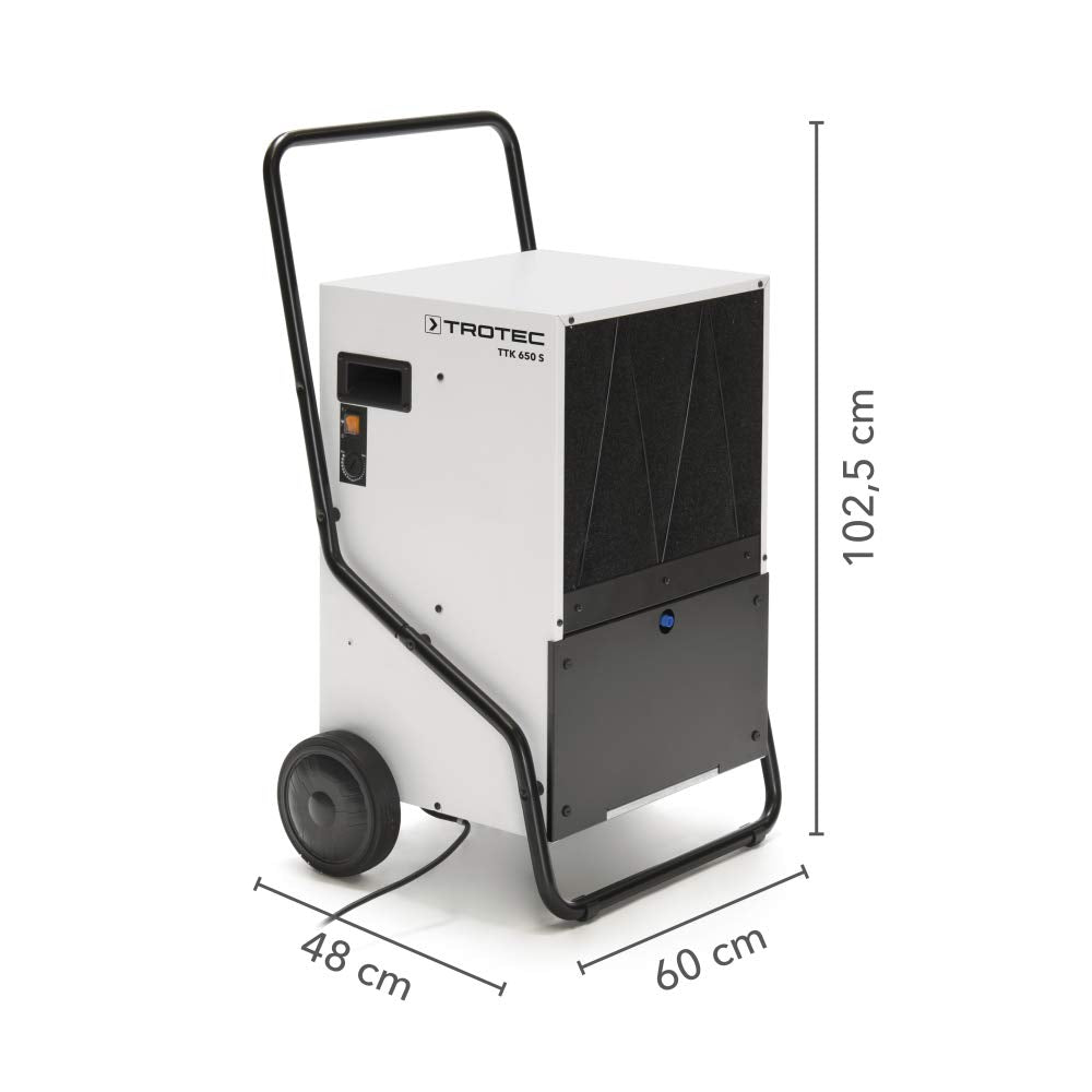 TROTEC Deshumidificador TTK 650 S Deshumidificador comercial TTK 650 S (hasta 150 litros/24 h)
