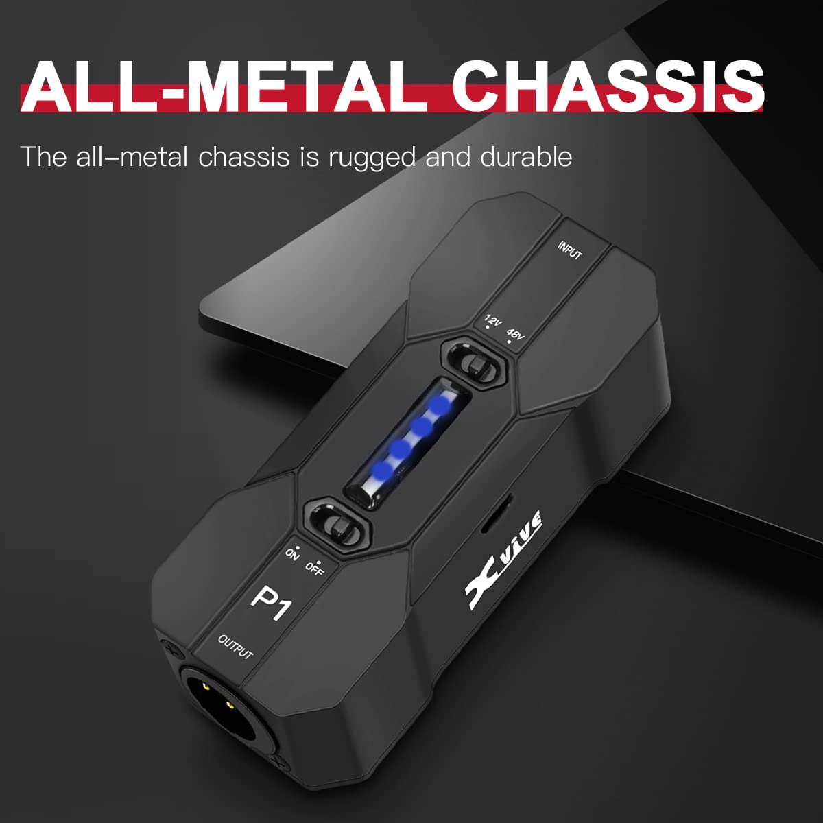 XVIVE P1 Alimentador Phantom para micrófono