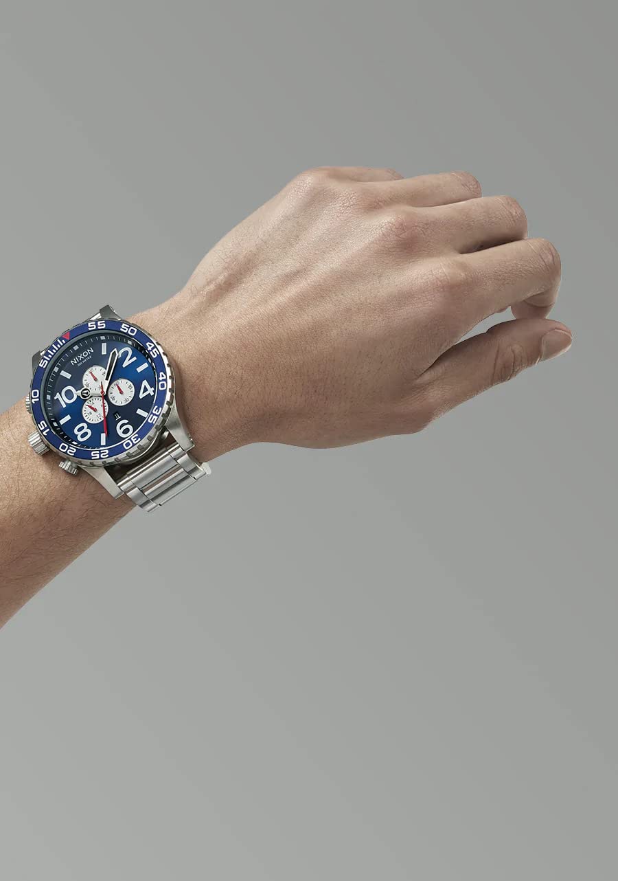 Nixon Reloj Analógico para Unisex Adulto de maquinaria Japonesa de Cuarzo con Correa en Acero Inoxidable A083-5091-00