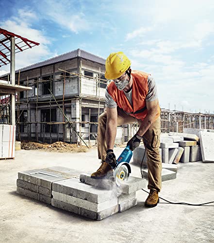 Bosch Professional GWS 22-230 P - Amoladora angular (2200 W, Ø 230 mm, hombre muerto)