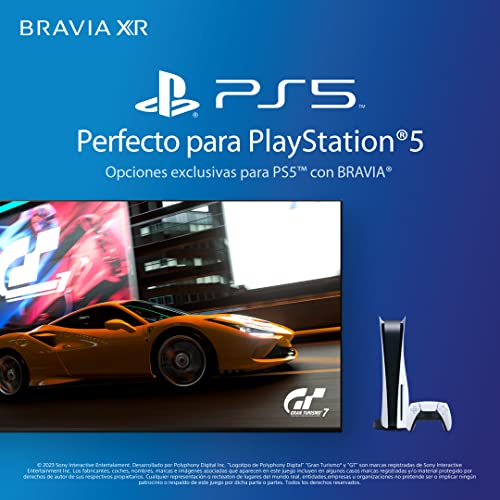 Sony BRAVIA XR-55X90L, 55 Pulgadas, TV Full Array LED, 4K HDR, Smart Google TV, Funciones Eco, Bravia Core, Óptimo para PlayStation5, Marco de Aluminio