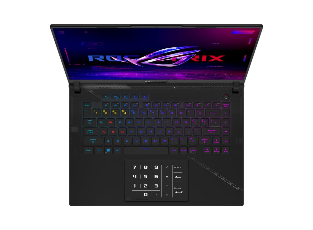 ASUS ROG Strix Scar 16 G634JZ-NM010W - Ordenador Portátil 16" WQXGA 240Hz (Intel Core i9-13980HX, 32GB RAM, 2TB SSD, NVIDIA RTX 4080 12GB, Windows 11 Home) Negro - Teclado QWERTY español