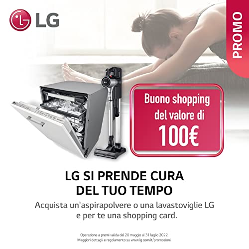 LG Electronics A9K-ULTRA1B Aspiradora inalámbrica, Incluye Dos baterías (hasta 120 Minutos), Negro, Tubo telescópico Extensible