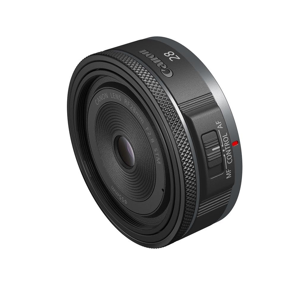 Canon Objetivo RF 28mm F2.8 STM - Lente Gran Angular, Fotografía de Paisajes, Viajes y Videoblogs, Diseño Pancake Compacto | Compatible Sistema EOS R