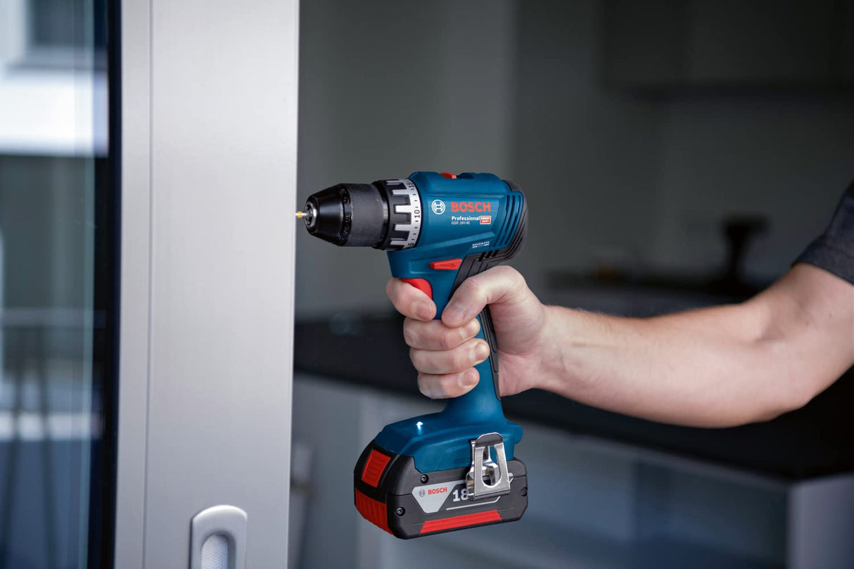 Bosch Professional set de GSR 18V-45 + GBH 18V-22 (incl. 2 baterías de 4,0 Ah, cargador GAL 18V-40, en bolsa de herramientas)