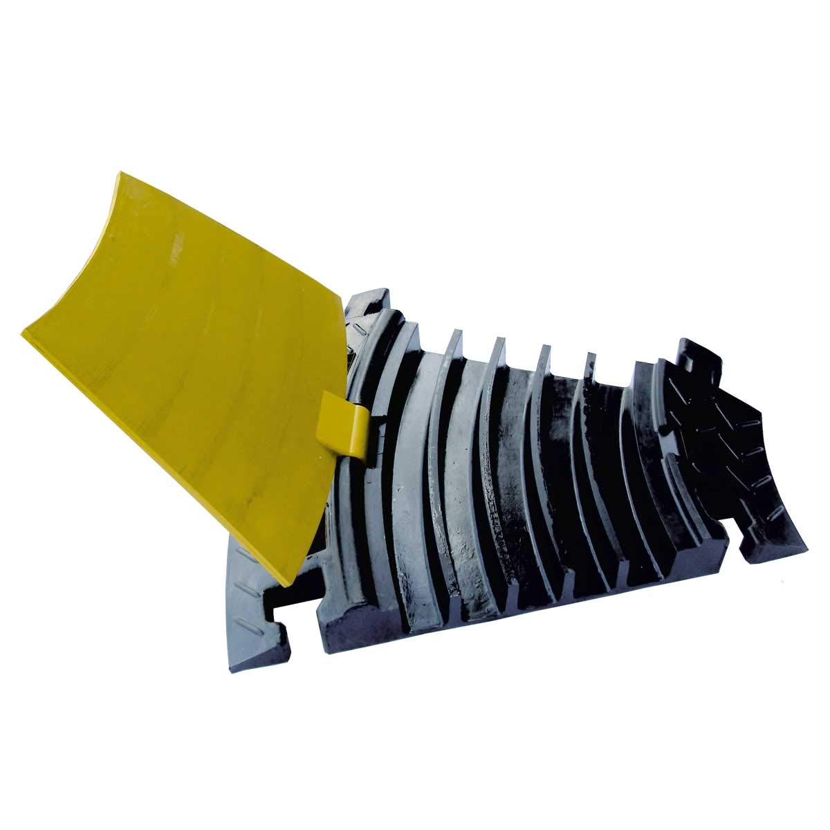 Plataforma pasacables Corner 5 compartimentos