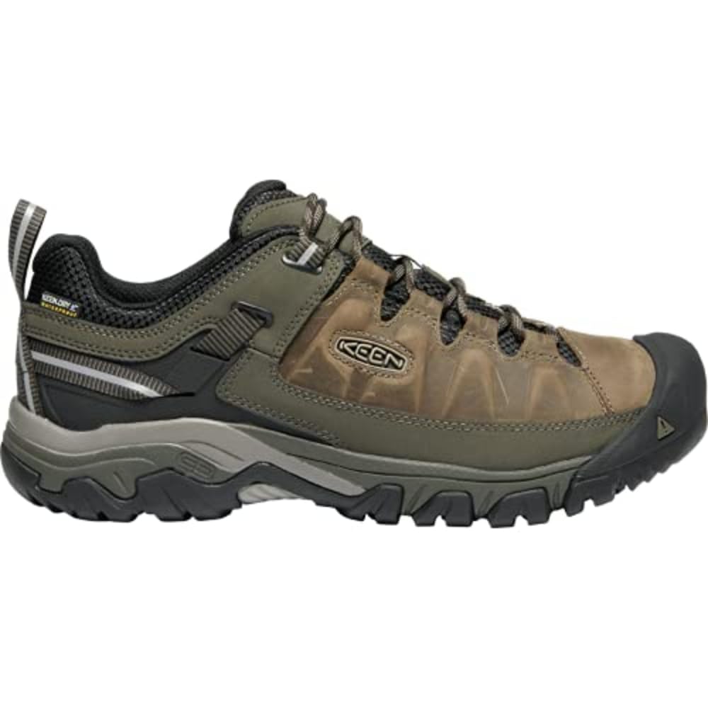KEEN Targhee 3 Waterproof, Zapatos para Senderismo , Marrón (Bungee Cord/Black 783), 44.5 EU