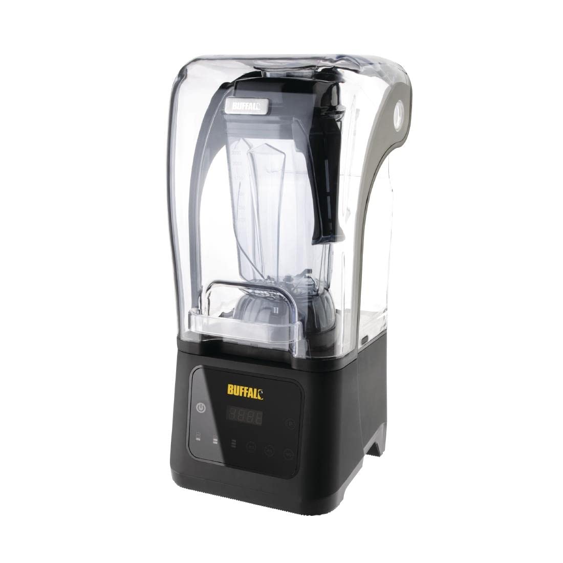 Buffalo Batidora de barra digital con caja de sonido de 2,5 litros