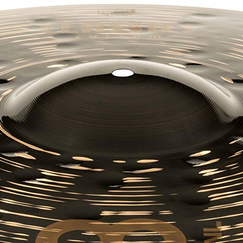 Meinl Cymbals Classics Custom Dark Cymbal Set - Juego de Platillos de Batería con Plato Hihat de 14 pulgadas, 16 Crash y 20 Ride - Bronce B12, Acabado Oscuro (CC141620)