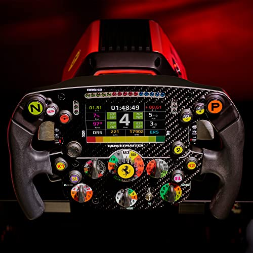 Thrustmaster T818 Ferrari SF1000 Simulator, Volante de Carreras Force Feedback Direct Drive para PC, con Licencia Oficial de Ferrari