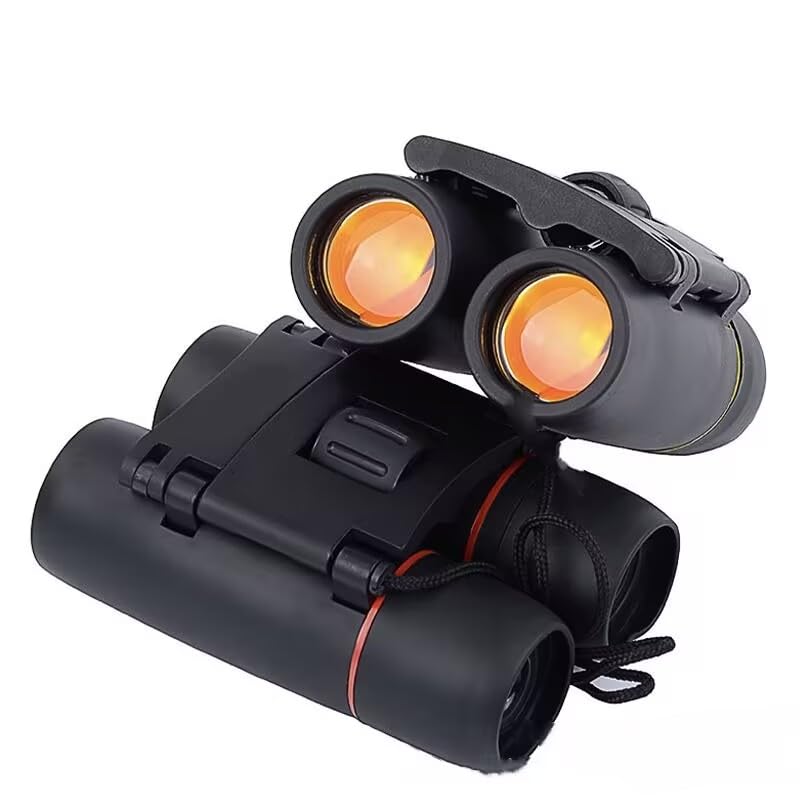 ZEHNHASE MKF74 - Prismáticos de Gran Angular Antideslizantes y Resistentes a los Golpes para Deportes y Actividades al Aire Libre