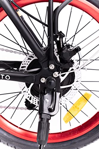 Argento Piuma+ E-Bici, Adultos Unisex, Plateado, Única Talla