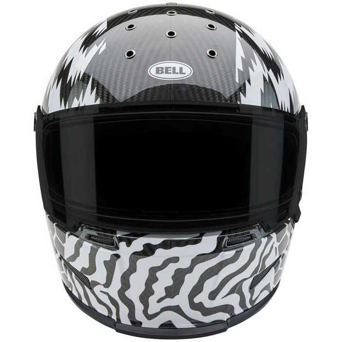BELL Helmet Eliminator Carbon DEATHSPRAY Black/White L ECE6