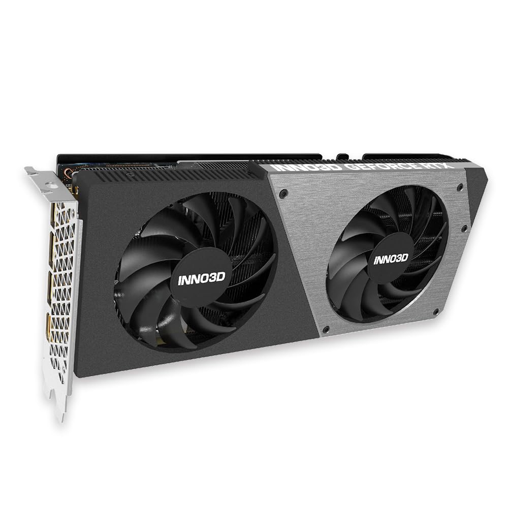 Inno3D GeForce RTX 4070 Super Twin X2-12GB GDDR6X, 1x HDMI, 3X DP Black