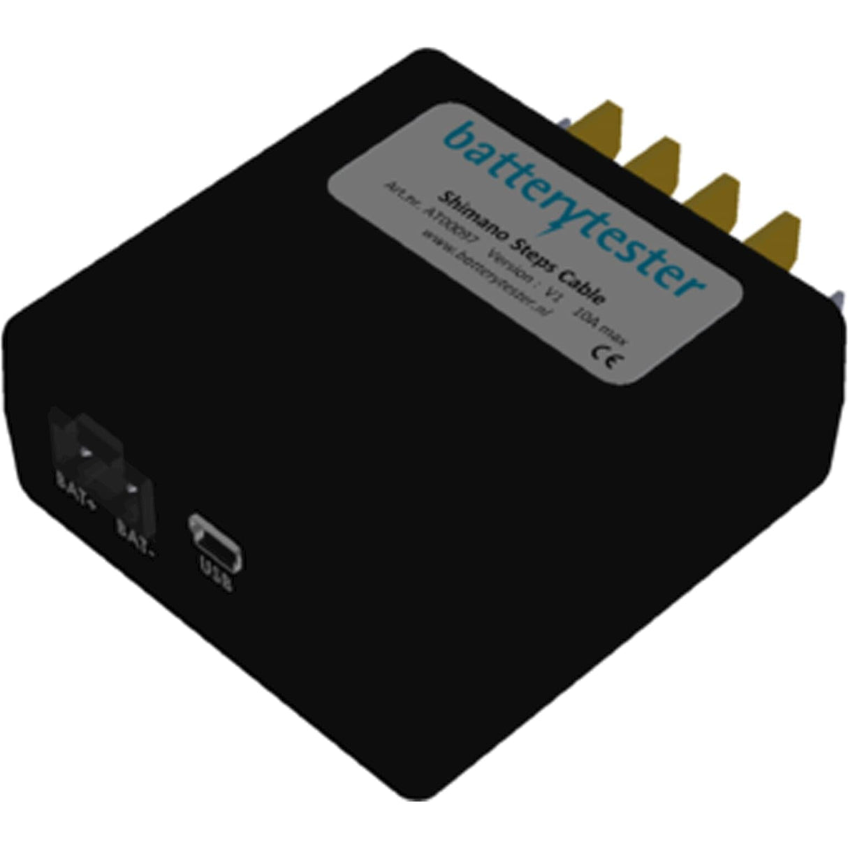 Batterytester Adapter-2368850550 Adaptador, Unisex Adulto, Negro, Talla única