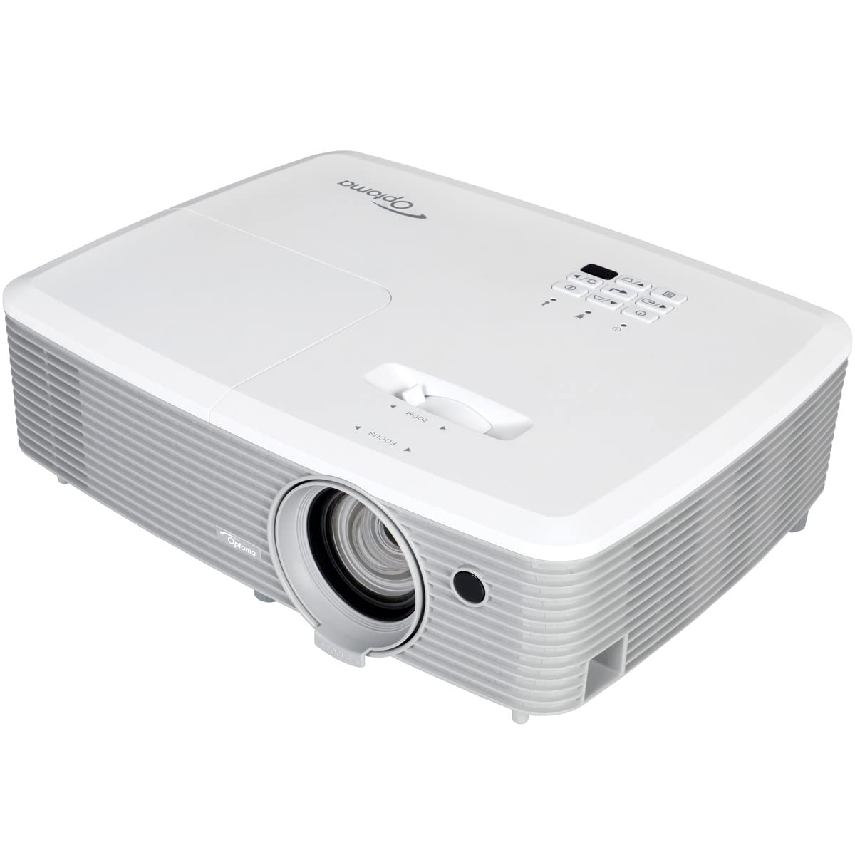 Optoma EH400 Video - Proyector (4000 Lúmenes ANSI, DLP, 1080P (1920 x 1080), 22000:1, 16:9, 708.2-7754.6 mm (27.9-305.3")), Gris