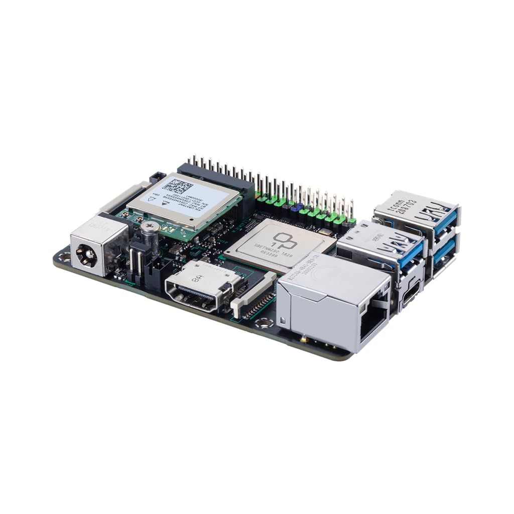 ASUS Tinker Board 2 - Placa SBC (Ordenador monoplaca), Procesador de 64 bits Arm Big.Little, Rendimiento Informático Mejorado y Menos Energía Consumada