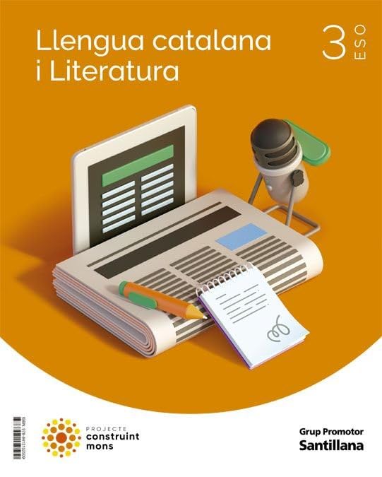 LLENGUA CATALANA I LITERATURA 3 SEC CONSTRUINT MONS - 9788413152509 (CONSTRUYENDO MUNDOS)