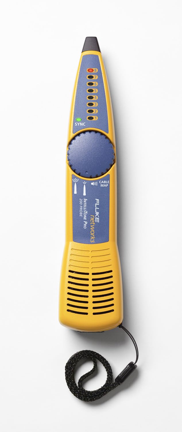 Fluke MT-8200-60A - Analizador de cable de red (2 x RJ11/RJ45, adaptador para cable coaxial)