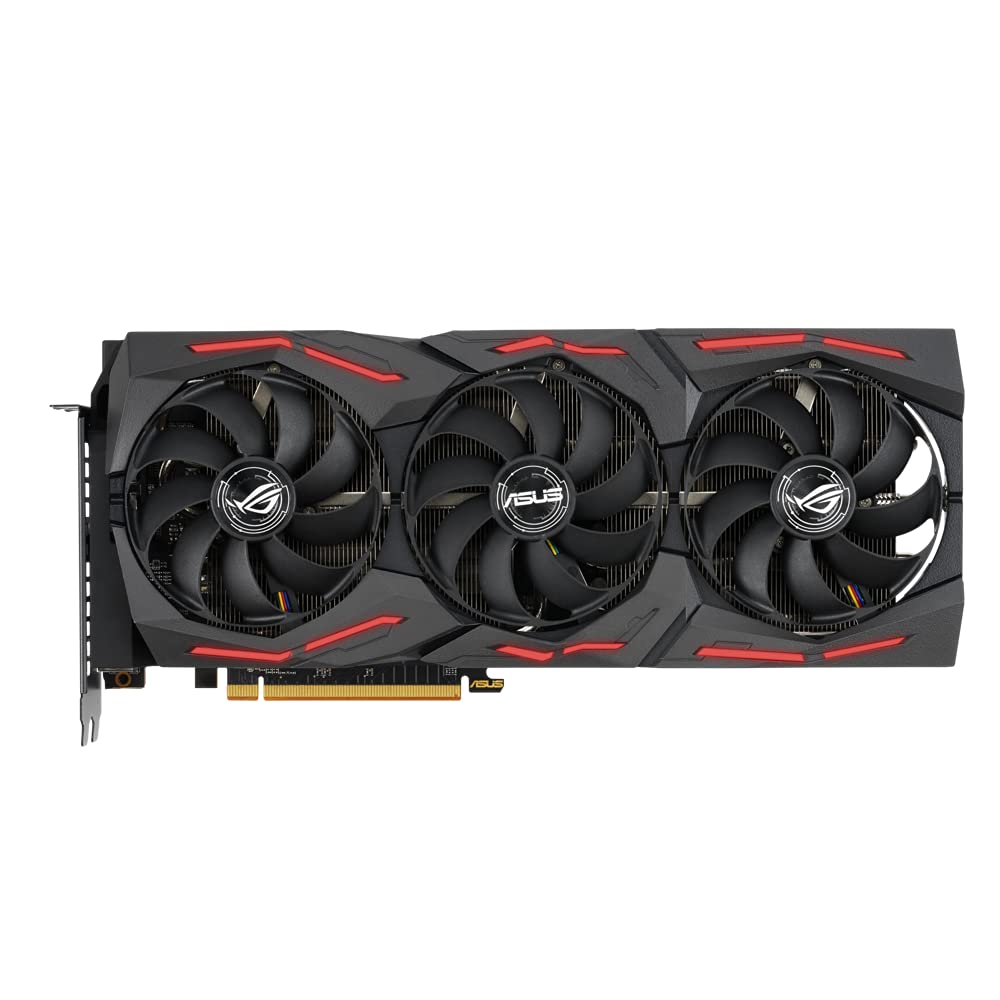 ASUS ROG Strix Radeon RX 5700 OC Edition 8GB GDDR6 - Tarjeta gráfica (Ventiladores Axial-Tech, tecnología Auto-Extreme, Super Alloy Power II, MAX Contact, Fan Connect II, Aura Sync, GPU Tweak II)