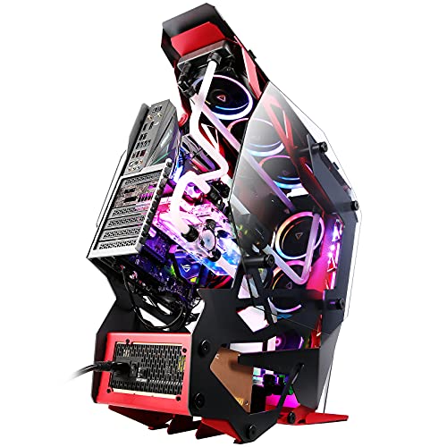 Antec Torque Computer Case Midi-Tower - Caja de Ordenador (PC, Aluminio, Negro, Rojo, ATX,EATX,ITX,Micro ATX, Juego)