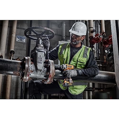 DeWalt DCF892P2T-QW, Llave de impacto a batería XR 18V, Par de apriete 813 nm, Incluye 2 baterías de 18V/5,0 Ah, cargador, gancho metálico para cinturón y caja T-STAK