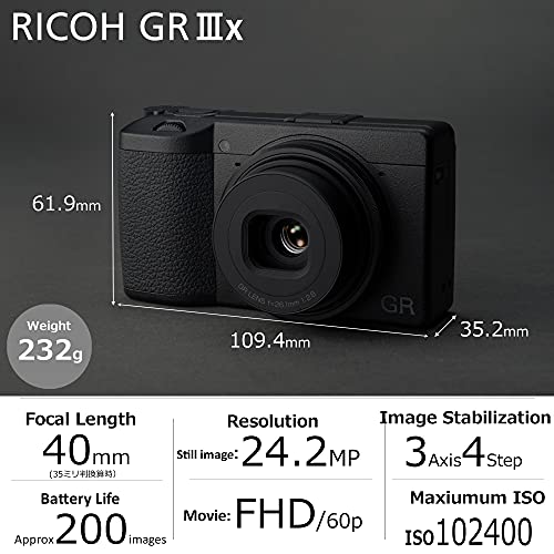 RICOH Digitales Compactas Marca Modelo GR III X