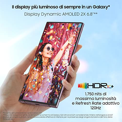 SAMSUNG Smartphone Galaxy S22 Ultra 256 GB 6,8" 12 GB RAM