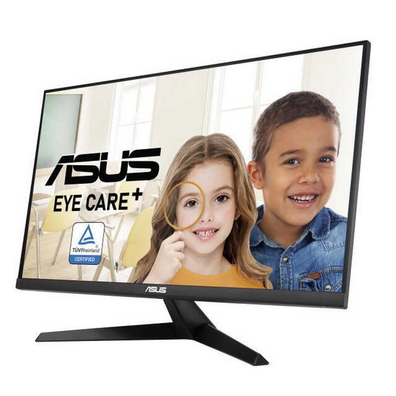 ASUS Monitor de juegos VY279HGE Eye Care 27" FHD (IPS, 144Hz, SmoothMotion, 1ms (MPRT), FreeSync Premium, tecnología Eye Care Plus, filtro de luz azul, sin parpadeo, tratamiento antibacteriano)