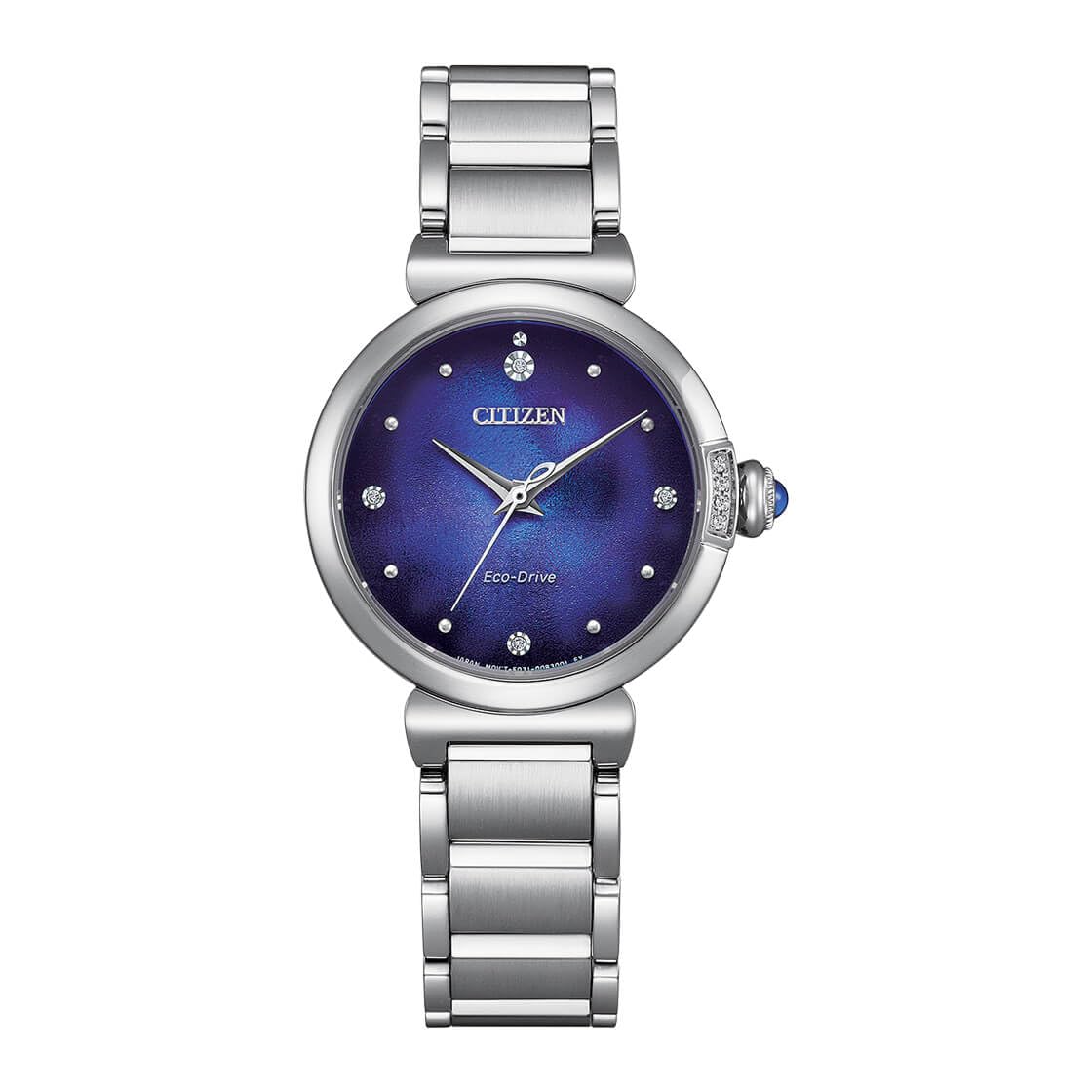 Citizen Reloj Analógico para Mujer'S de Eco-Drive con Correa en Acero Inoxidable EM1060-87L