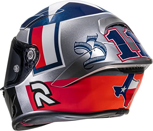 HJC, Casco Moto Integral RPHA1 Ben Spies Silver Star, M