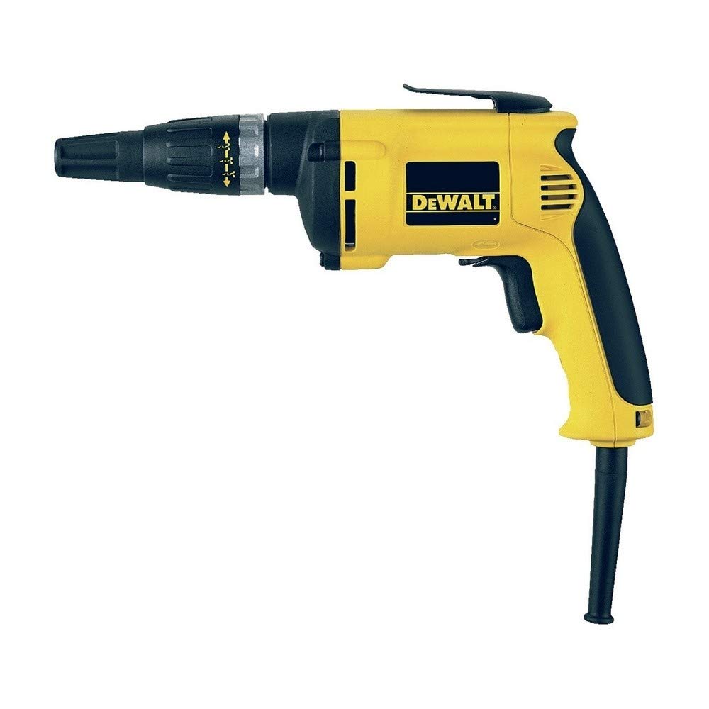 DeWalt DW275KN-QS Atornillador 540W 5.300 rpm con embrague silencioso para panel yeso, 670 W, 230 V