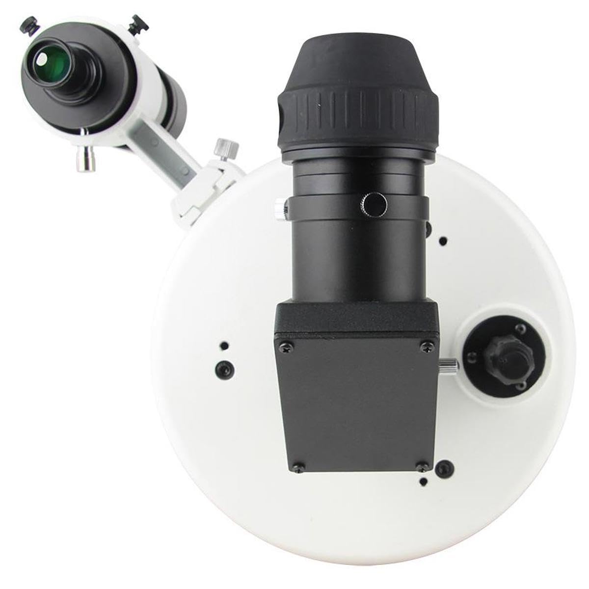 Skywatcher Telescopio Maksutov-Cassegrain 180mm Negro - Principiante - Astrónomos Experimentados y Astrofotógrafos - Ocular de 28 mm - Montura con Riel V en Color Negro
