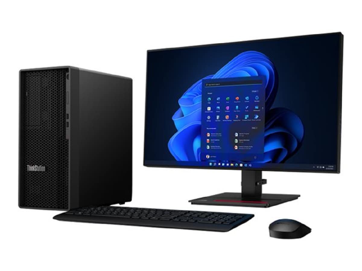 Lenovo ThinkStation P358 4350G Torre AMD Ryzen™ 3 Pro 16 GB DDR4-SDRAM 512 GB SSD Windows 11 Pro Puesto de Trabajo Negro