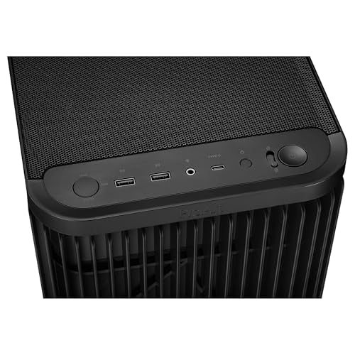 ASUS ProArt PA401, Chasis ATX con Panel de Vidrio Templado, Compatible con GPU de hasta 314 mm, Dos Ventiladores de 160 mm, Bloqueo del Panel Lateral, Soporte para Fuente de alimentación extraíble