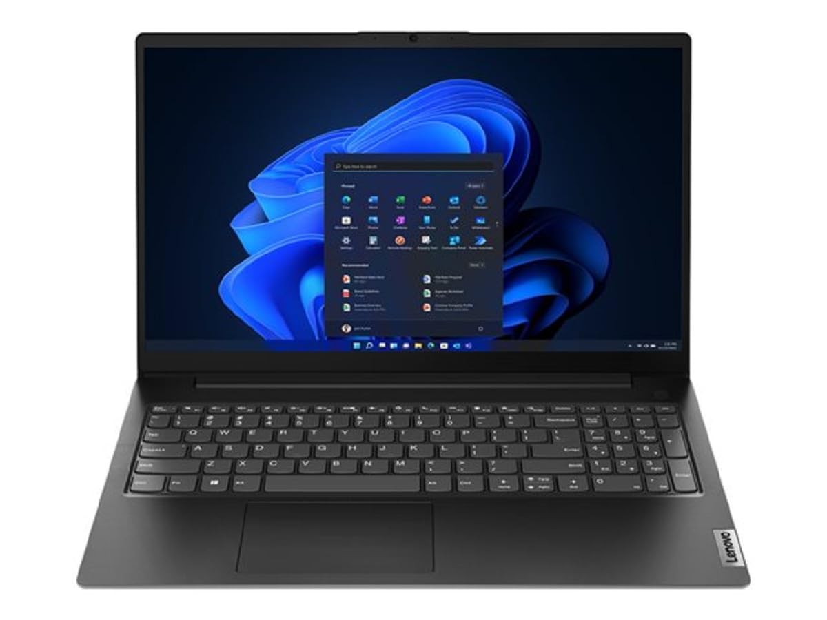 Lenovo V V15 Ordinateur Portable 39,6 cm (15.6") Full HD AMD Ryzen™ 5 7520U 8 Go LPDDR5-SDRAM 256 Go SSD Wi-Fi 5 Black