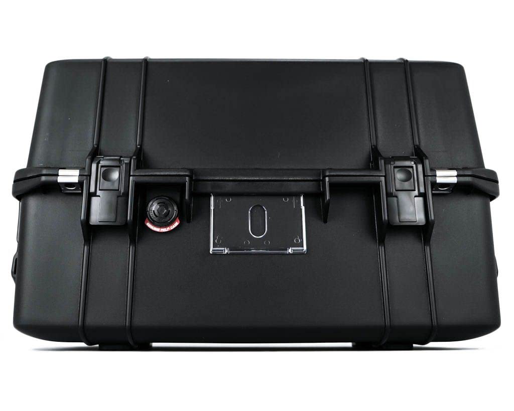 Peli 1465Air Maleta Protectora Ligera para Equipos fotográficos, estanca e Impermeable al Polvo, 33L de Capacidad, Fabricada en EE.UU., con Espuma Personalizable, Color Negro
