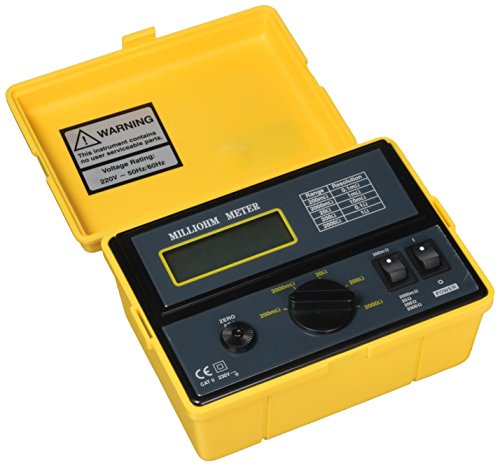 Extech 380462 Medidor de miliohm de precisión, 220 VCA