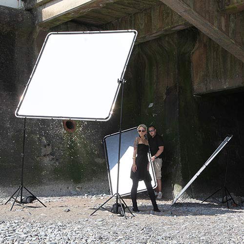Manfrotto Skylite - Tela, 2 x 2 m, Blanco/Negro