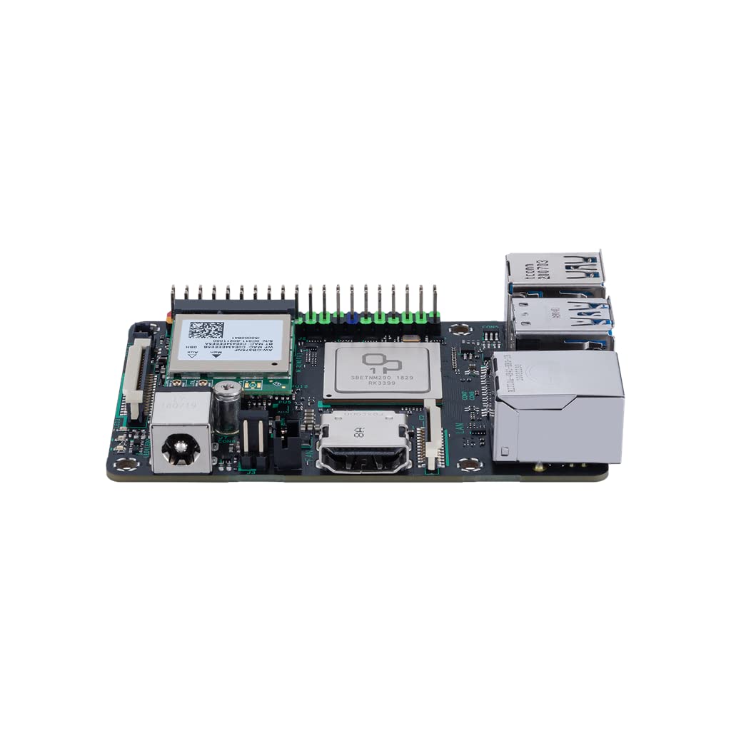 ASUS Tinker Board 2 - Placa SBC (Ordenador monoplaca), Procesador de 64 bits Arm Big.Little, Rendimiento Informático Mejorado y Menos Energía Consumada
