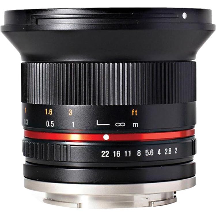 Rokinon 12 mm F2.0 CS nhch Ultra Gran Angular Lente Sony E-Mount