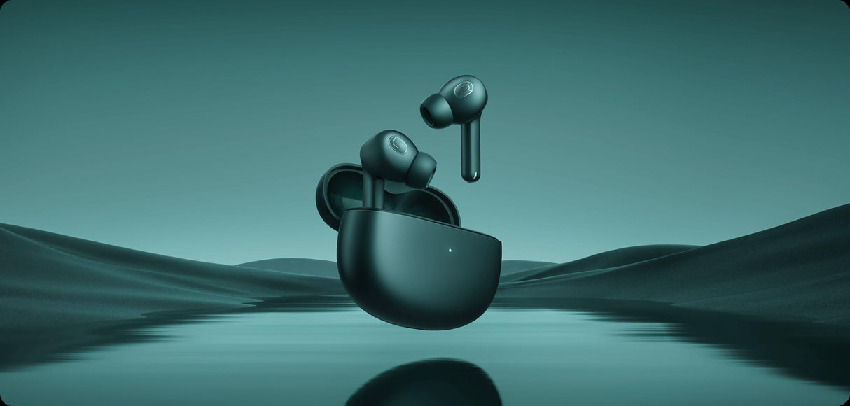 XIAOMI Buds 3T Pro - Auriculares inalámbricos con cancelación de Ruido de 40 dB, tecnología de Audio Dimensional Avanzada, Hi-Fi, batería ultraduradera, Verde (Versión ES + 3 años de garantía)