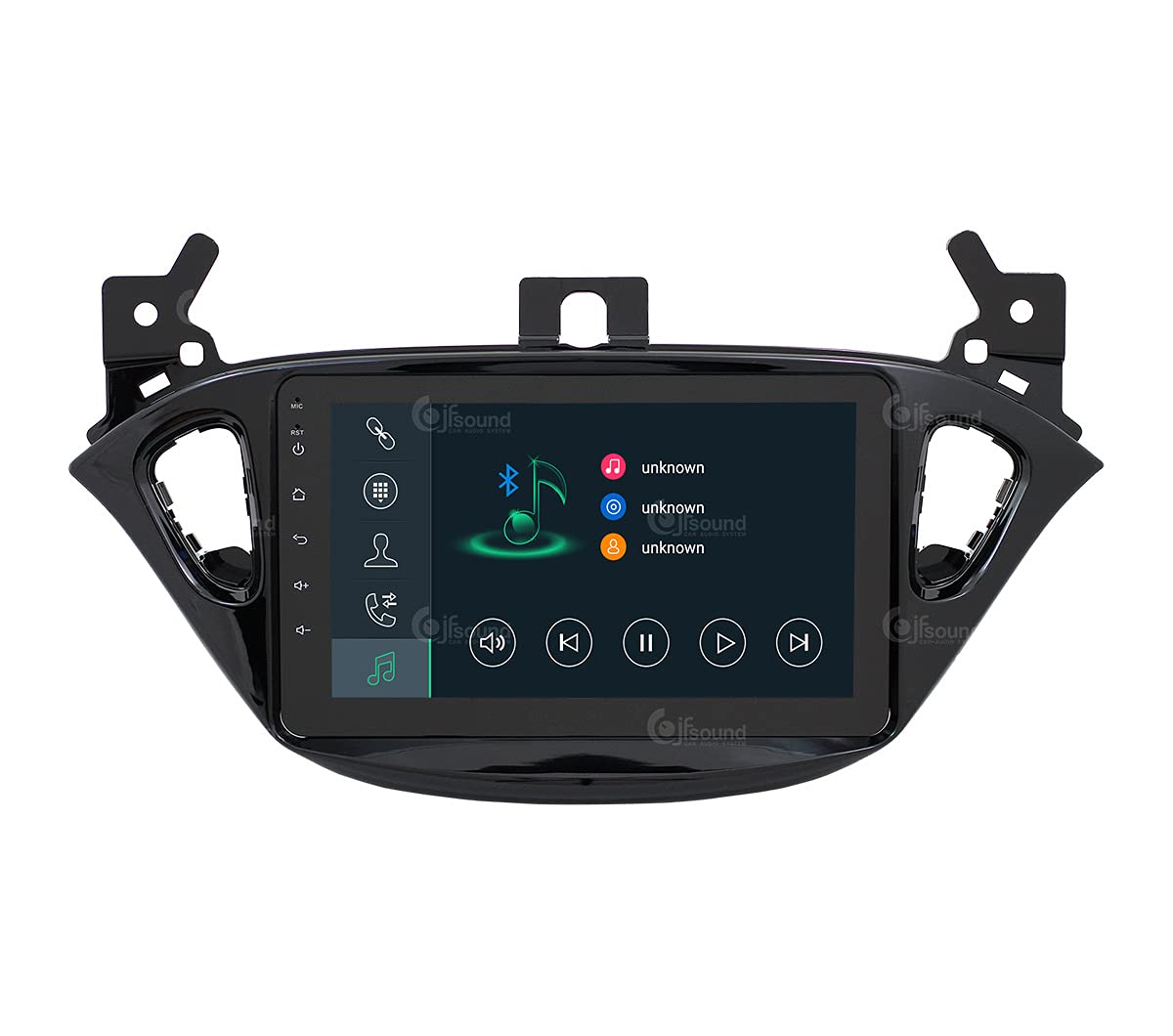 Autorradio de Ajuste Personalizado para Opel Corsa E Android GPS Bluetooth WiFi Dab USB Pantalla táctil Full HD 8" procesador de 8 núcleos y comandos de Voz