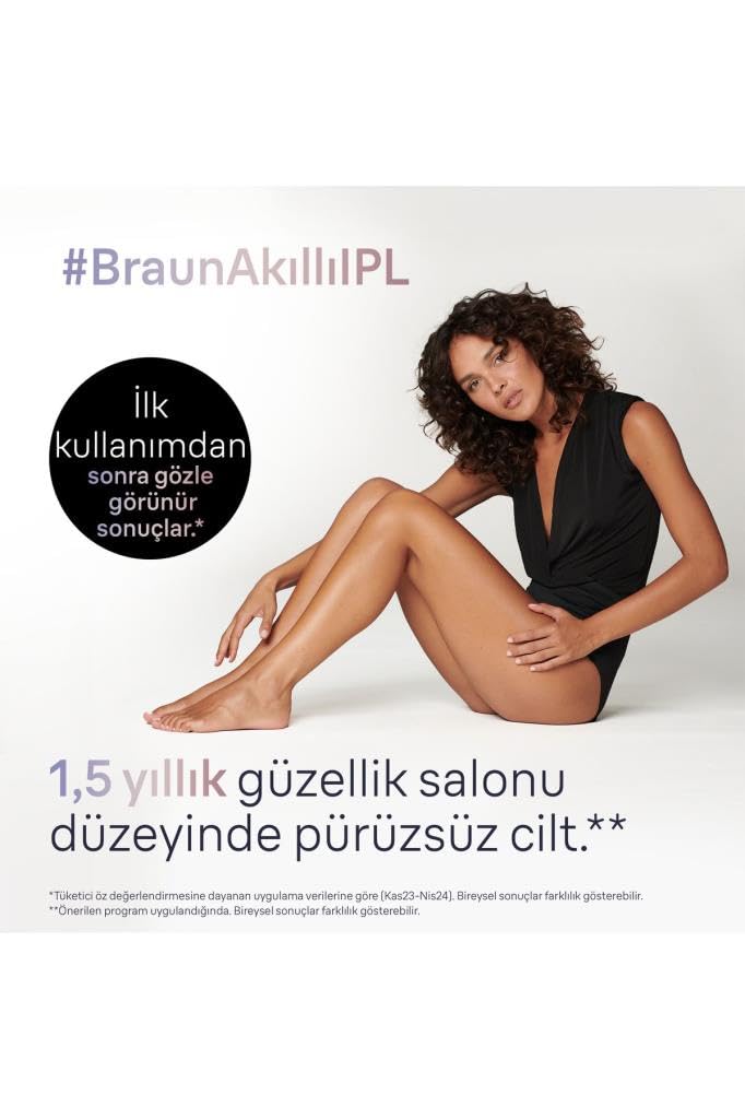 Braun Silk-Expert Pro IPL PL7253 Lumière pulsée Or rose, Blanc