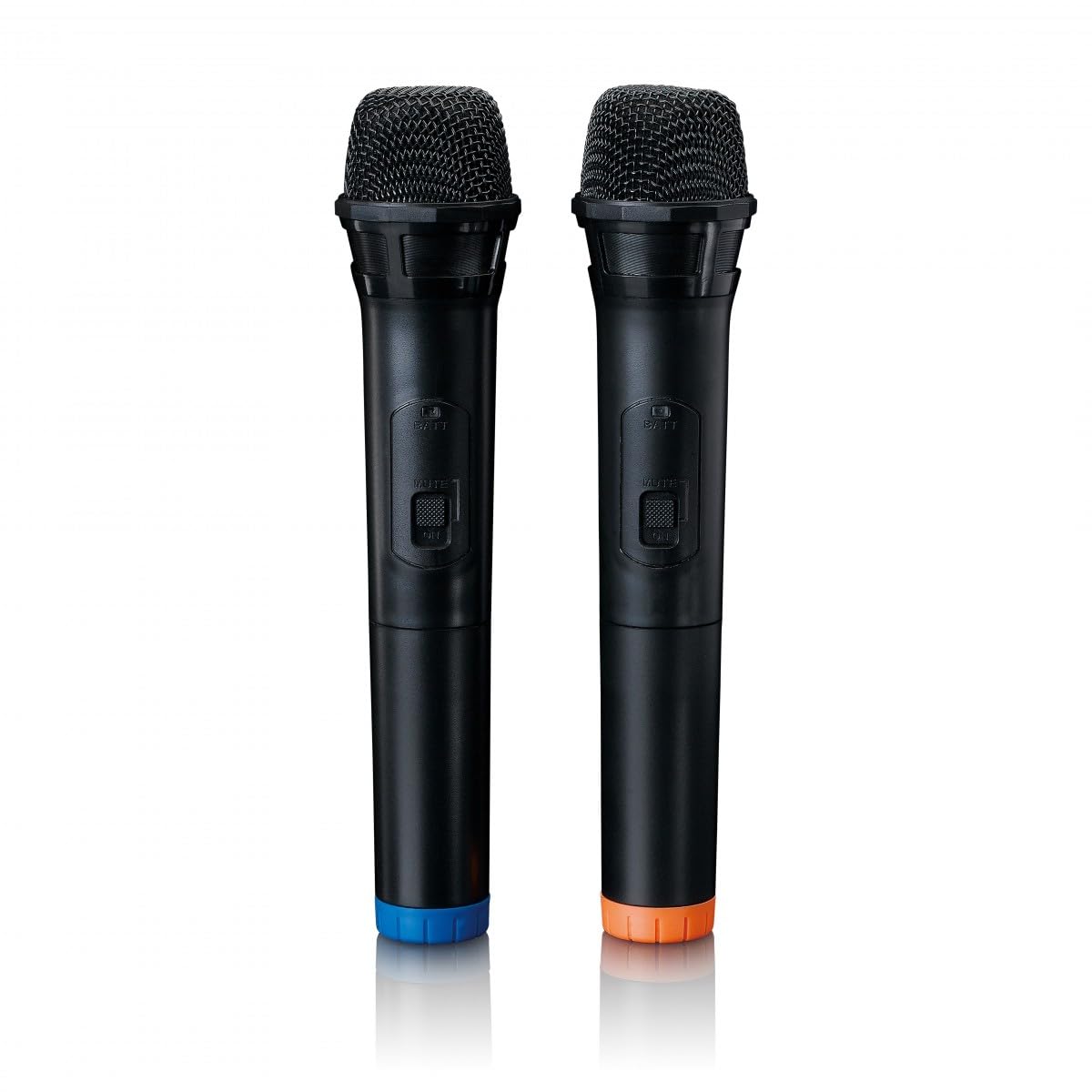 Lenco Altavoz para Karaoke PA-260, Sistema de Karaoke Bluetooth, 120 W RMS, Efectos de luz, batería integrada, 12 Horas de reproducción, 2 micrófonos, Color Negro