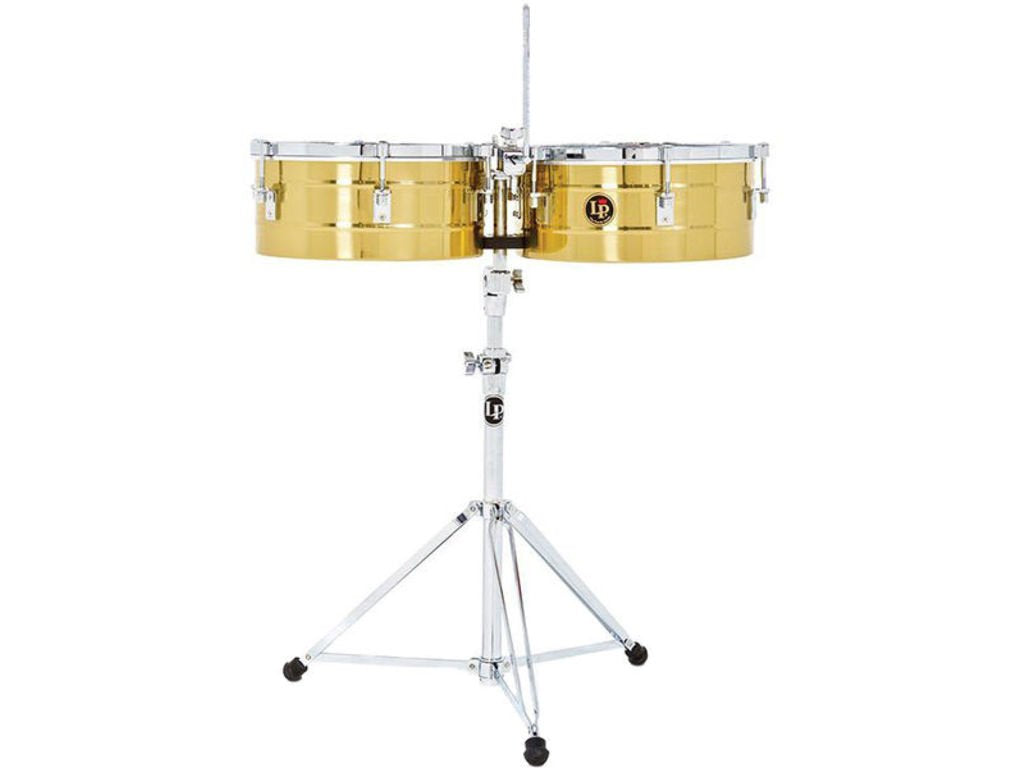 LP Latin Percussion Timbales Tito Puente Latón Macizo 12"/13" LP255-B