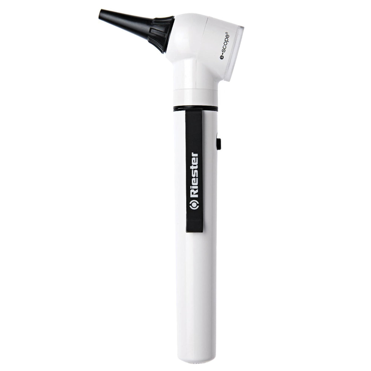 Riester Otoscopio E-SCOPE F.O. led 3,7V, blanco en maletín rígido, 31552