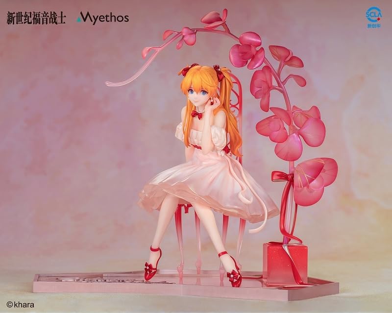 Myethos Evangelion - Estatua de PVC 1/7 Rei Ayanami y Asuka Shikinami Langley: Whisper of Flower Ver. Set