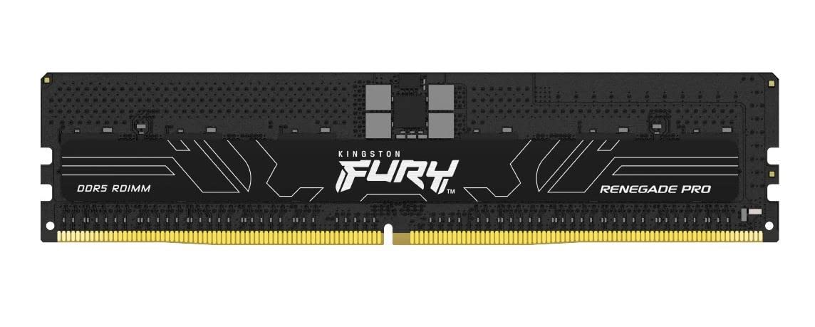 Kingston FURY Renegade Pro XMP 128GB 6000MT/s DDR5 ECC Reg CL32 DIMM Memoria DIMM ECC registrado sobreacelerable Kit de 8 - KF560R32RBK8-128